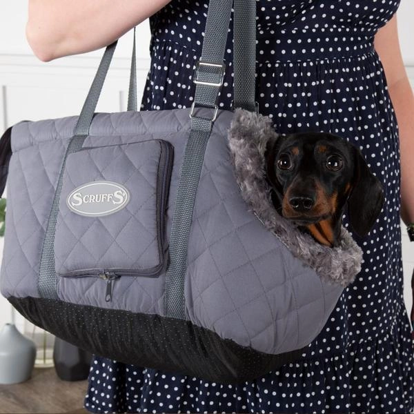 Scruffs Wilton Dog Carrier Grey