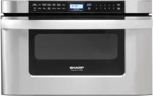 Sharp KB-6524PS 24-Inch Microwave Drawer Oven, 1.2 cu. ft., Stainless Steel