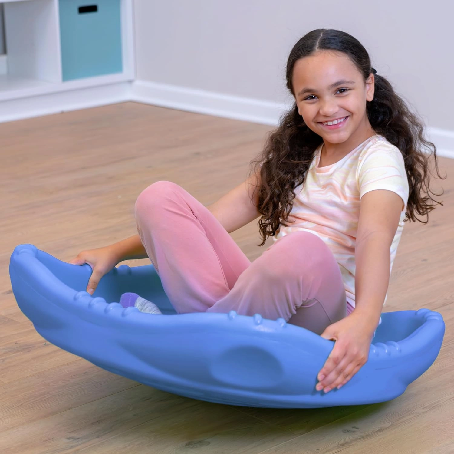 Simplay3 Two Sided Rock Around Wobble Disk and Climbing Dome for Toddlers and Kids - Rocking and Climbing - Indoor/Outdoor (Multicolor, 2 Pack)