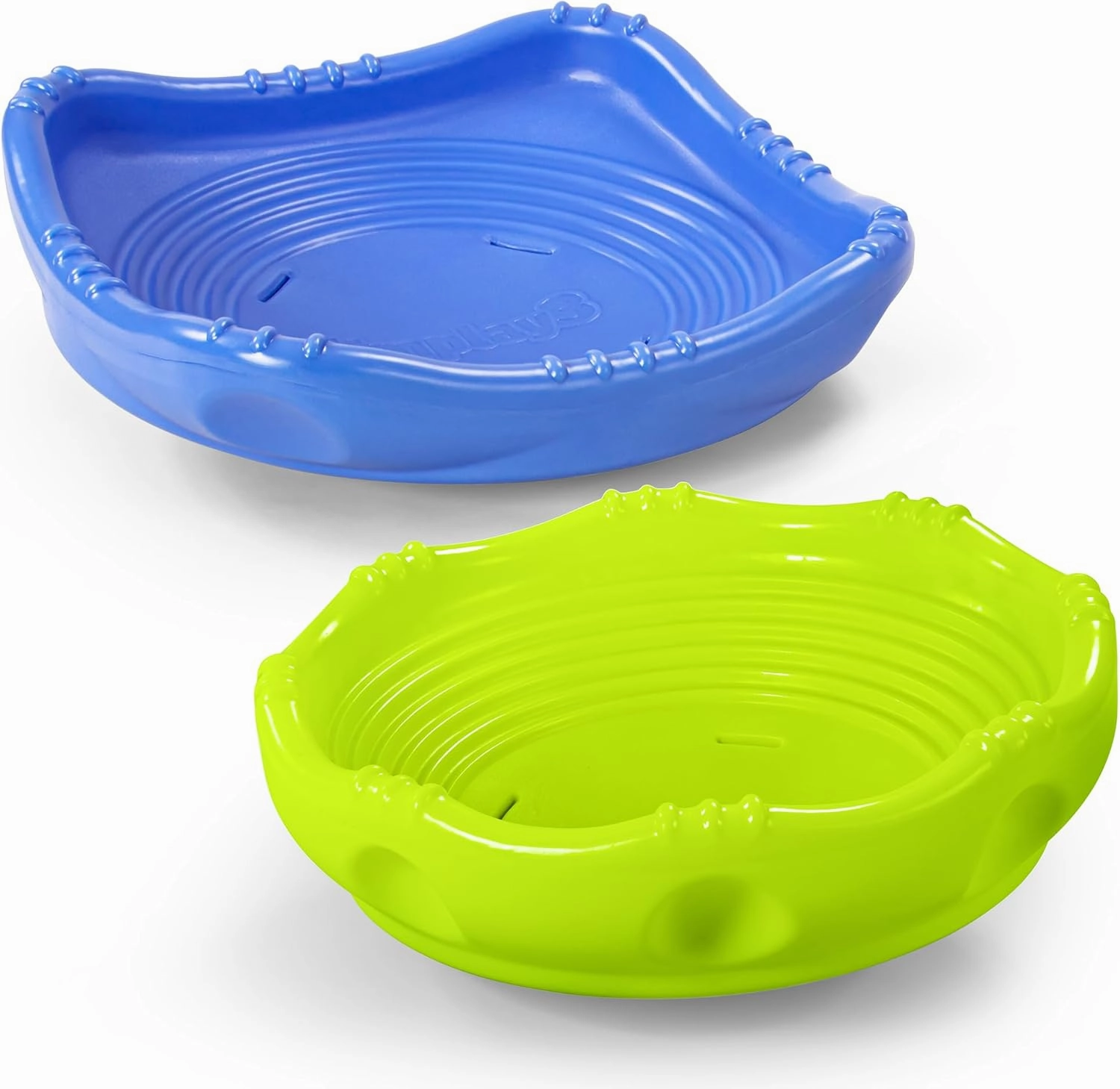 Simplay3 Two Sided Rock Around Wobble Disk and Climbing Dome for Toddlers and Kids - Rocking and Climbing - Indoor/Outdoor (Multicolor, 2 Pack)