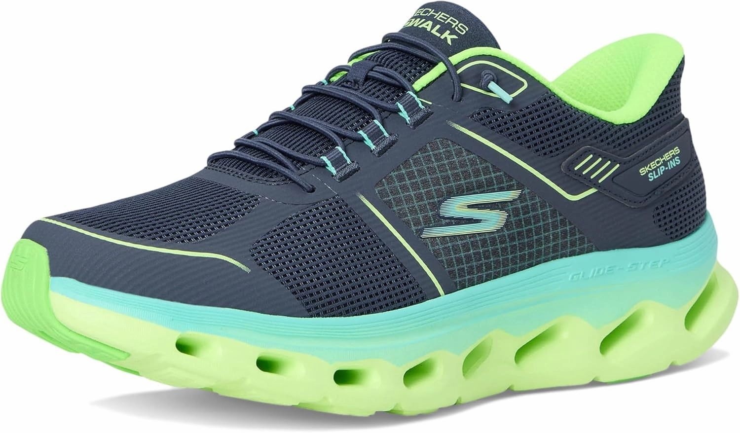Skechers Women's Go Walk Glide Step 2.0 Elektra Hands Free Slip-ins Sneaker