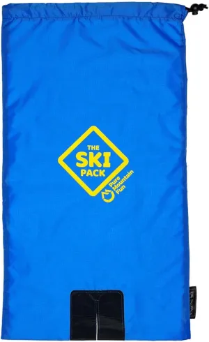 Ski Bag Backpack Carrier | Adjustable Straps Personalize to Fit | Lightweight Ski and Pole Transport | Great for Families, Men, Women, Kids