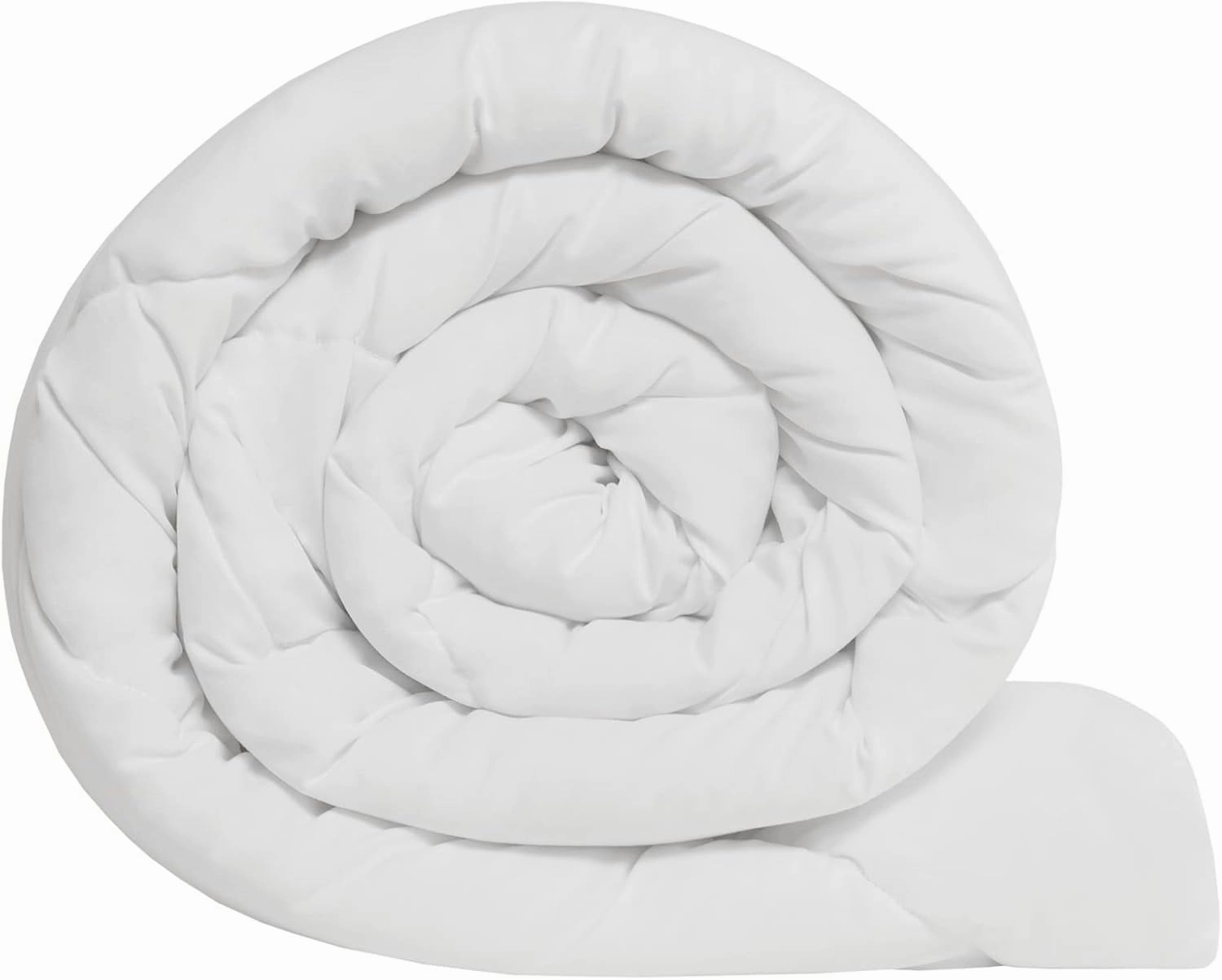 Sleep Philosophy HeiQ Temperature Regulating Comforter Diamond Quilted Design, Oversized Duvet Insert, All Season thermoregulation Bedding, Full/Queen(90"x94") White