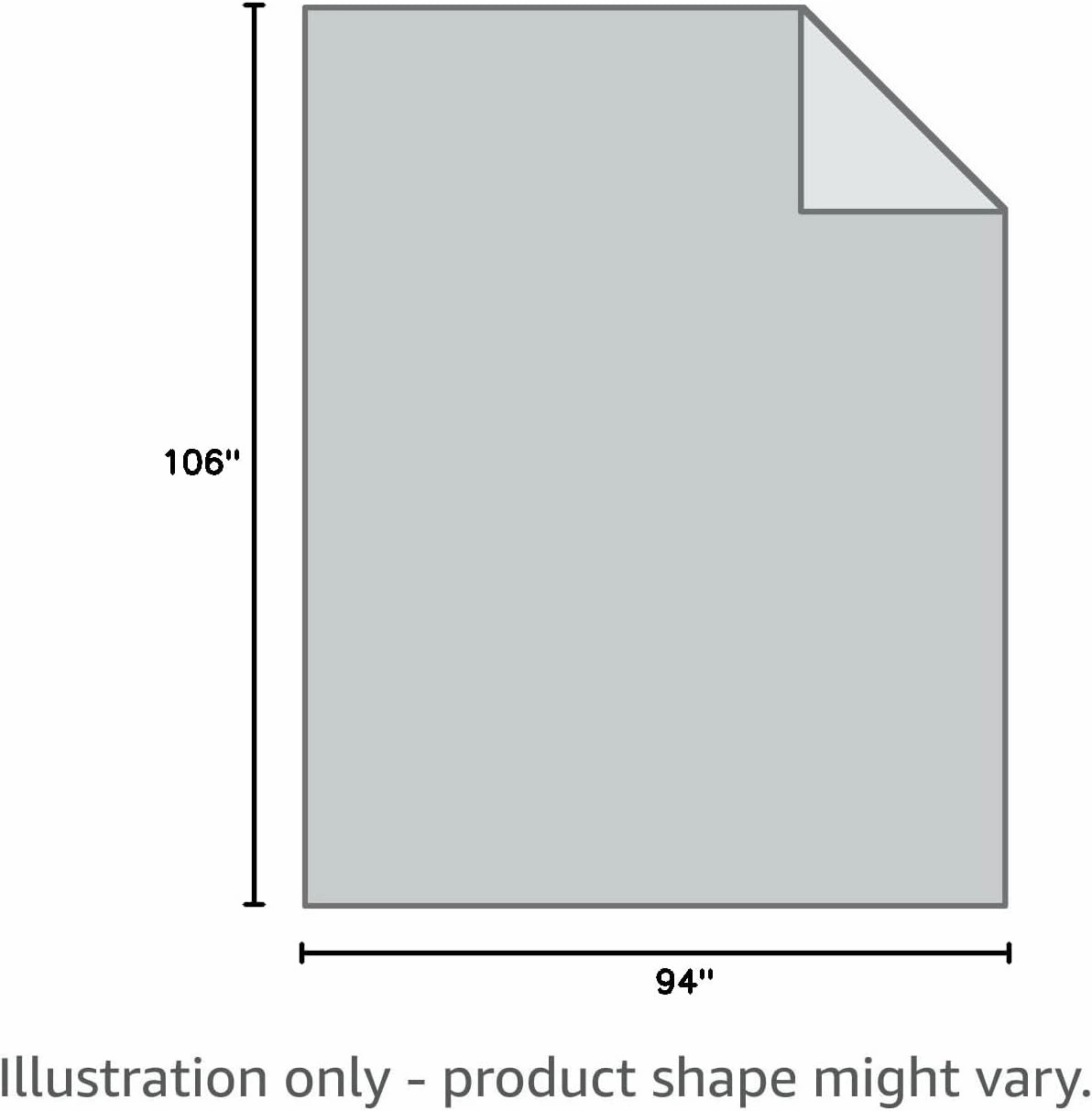 Sleep Philosophy HeiQ Temperature Regulating Comforter Diamond Quilted Design, Oversized Duvet Insert, All Season thermoregulation Bedding, King/Cal King(106"x94") White