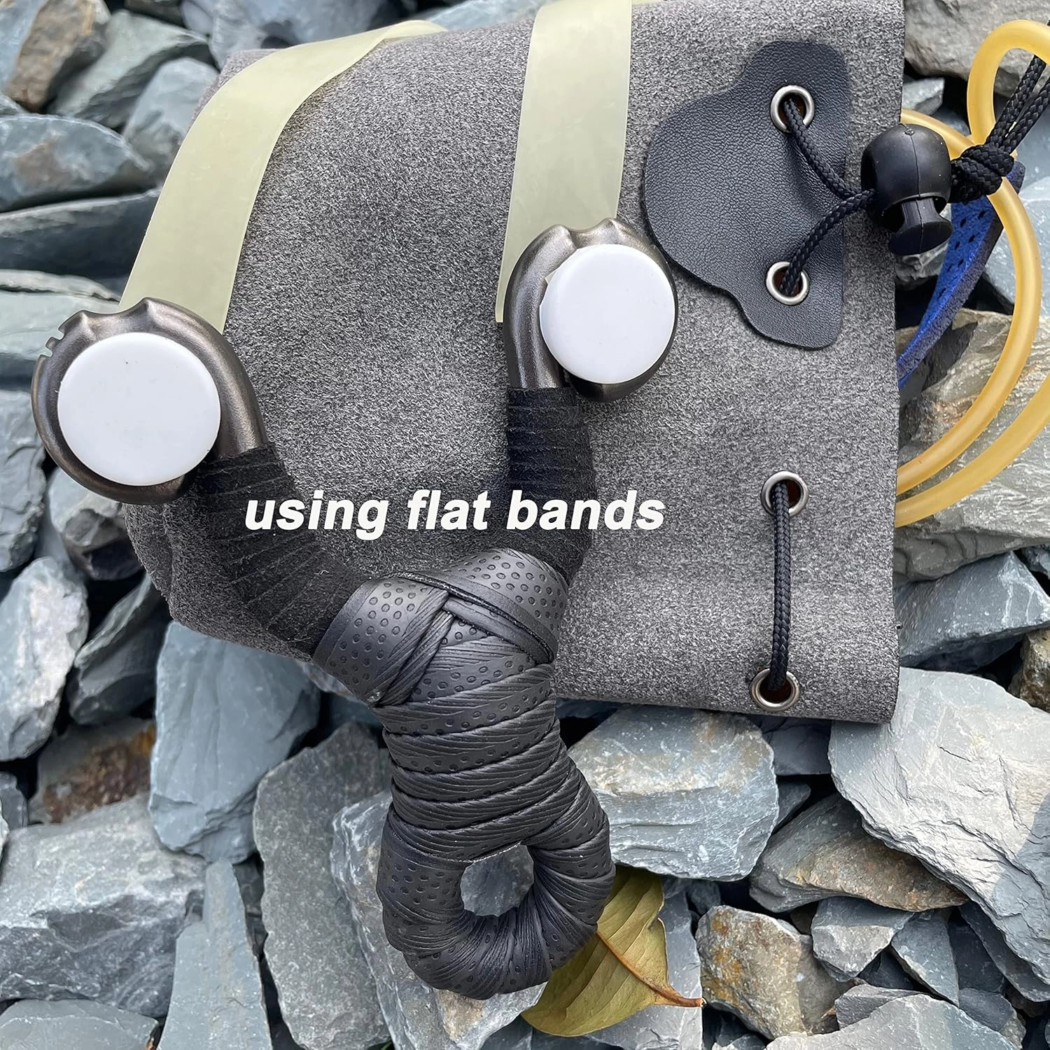 Slingshots for Adults Hunting,Stainless Steel Sling Shot for Shooting,Professional Tactical Metal Slingshot, Sling Shot Used for Driving Away Pigeons, Squirrels,Instead of Wrist Rocket.