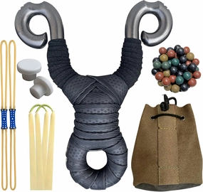 Slingshots for Adults Hunting,Stainless Steel Sling Shot for Shooting,Professional Tactical Metal Slingshot, Sling Shot Used for Driving Away Pigeons, Squirrels,Instead of Wrist Rocket.