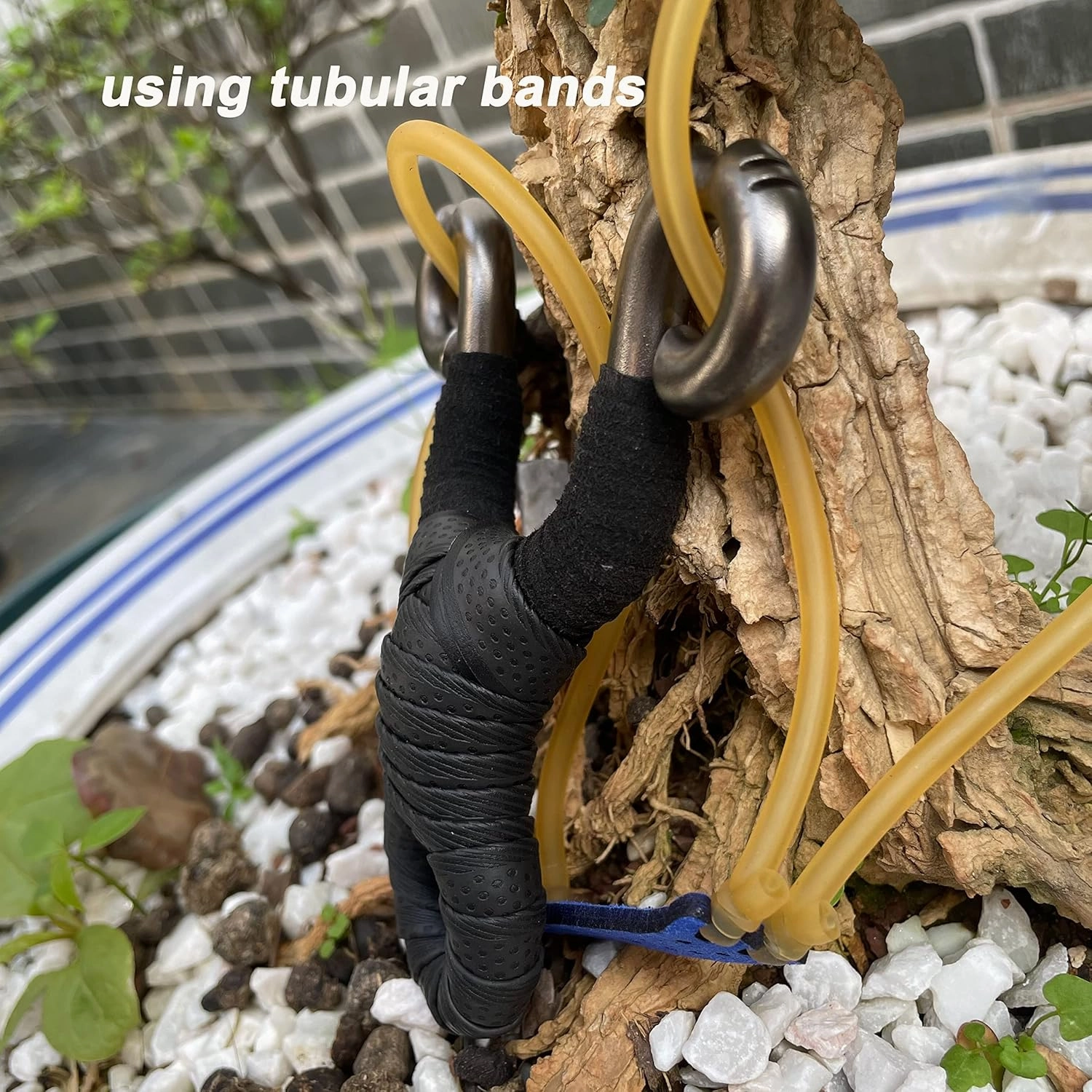 Slingshots for Adults Hunting,Stainless Steel Sling Shot for Shooting,Professional Tactical Metal Slingshot, Sling Shot Used for Driving Away Pigeons, Squirrels,Instead of Wrist Rocket.