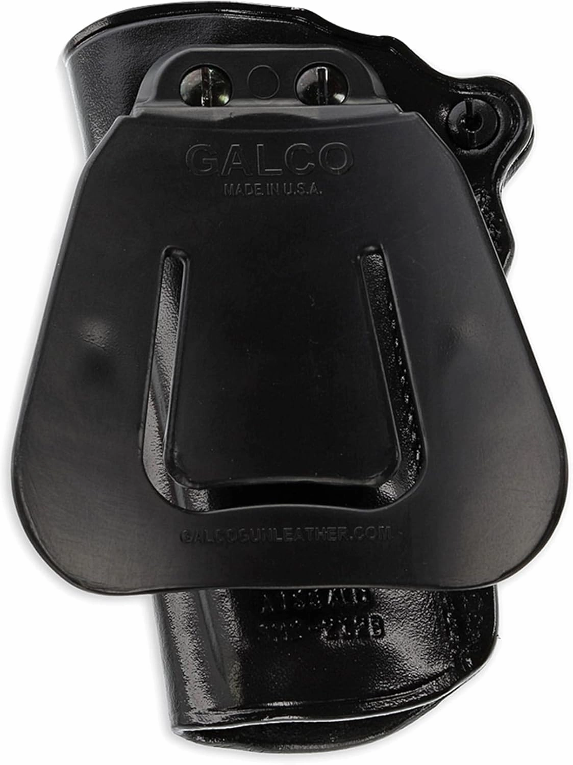 SM2-226 Speed Master 2.0 Paddle/Belt Leather Holster Compatible with Glock 19 Gen 1-5, Right Hand