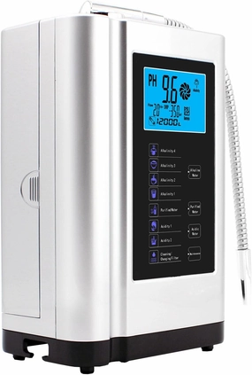 Smart Alkaline Water Ionizer, 7 Water Settings, Ph3.5-10.5 Home Water Filtration System, Up to -600mv Orp, 8000l per Filter, with Smart Voice,White-220V