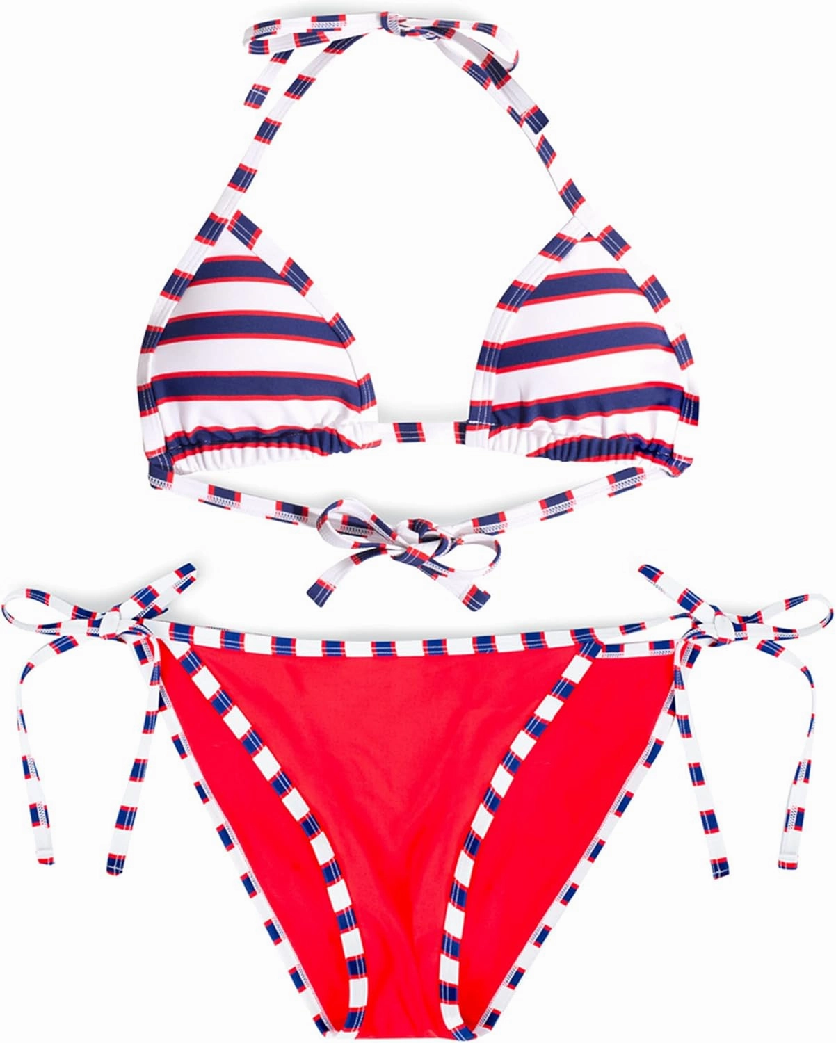 Smart & Sexy Women's Standard Swimwear Triangle String Bikini Set – Sexy & Comfortable Beachwear