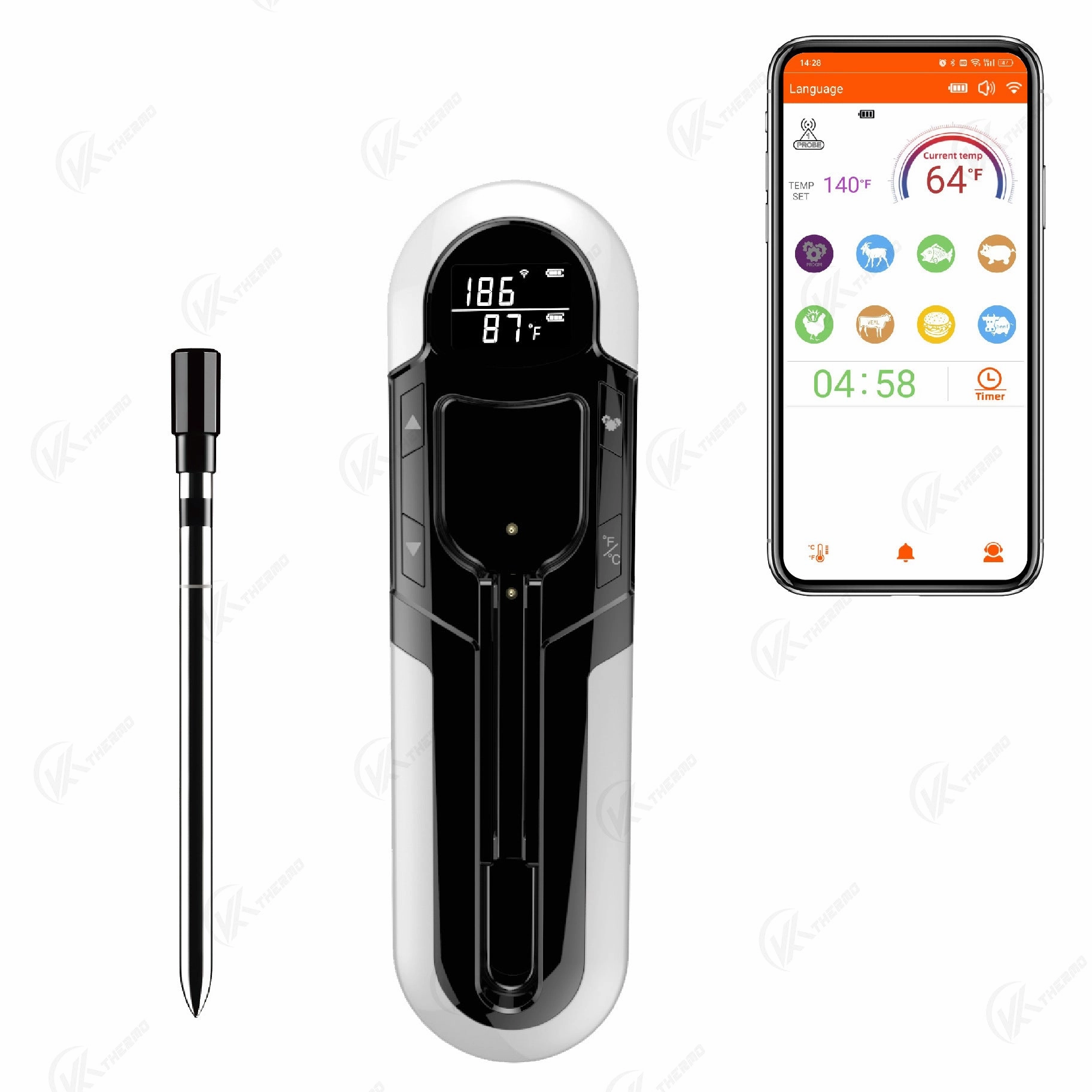 Smart Wireless BBQ Thermometer
