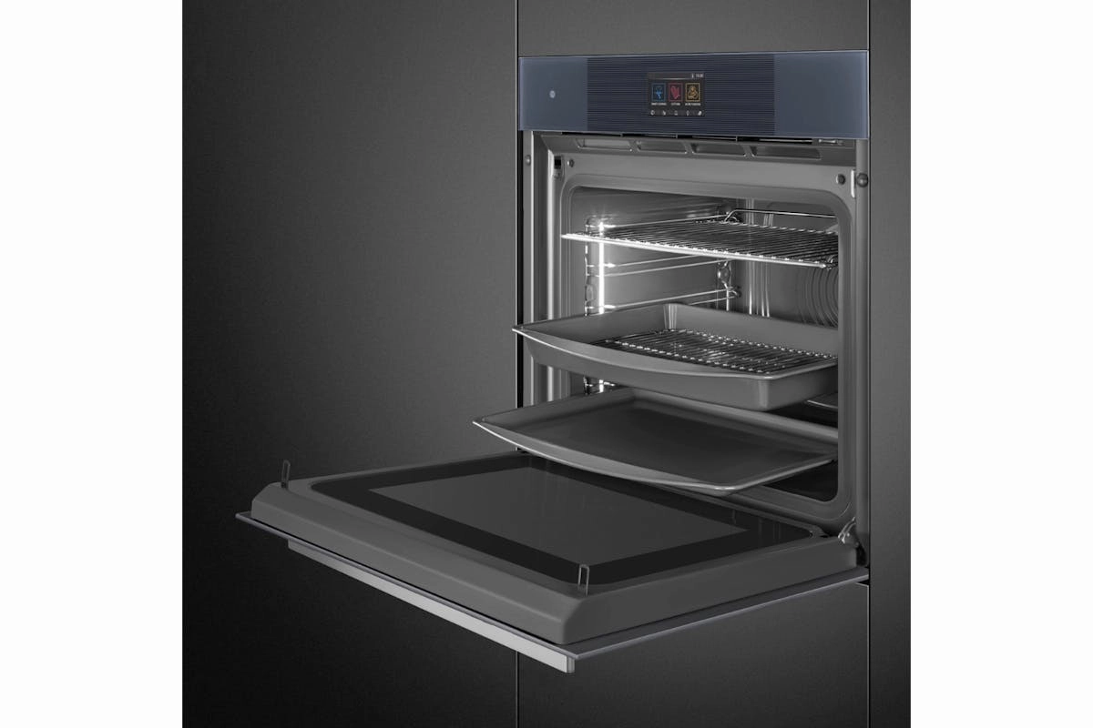 Smeg Linea Built-in Electric Single Oven | SO6104APG | Neptune Grey