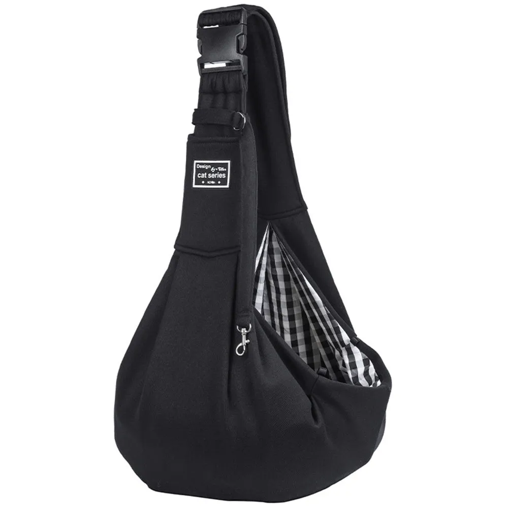 Soft Pet Sling Carrier for Small Dogs and Cats Travel Bag