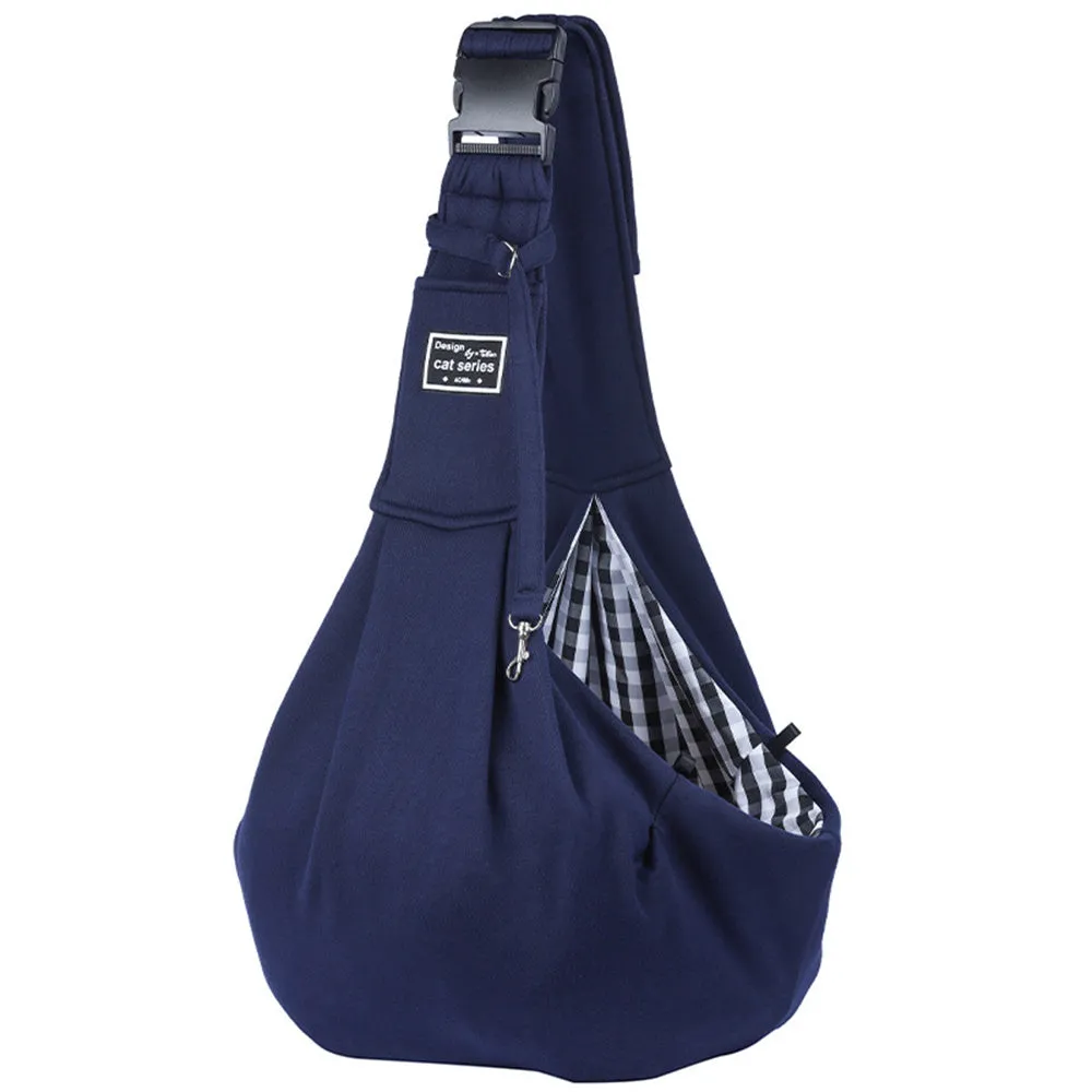 Soft Pet Sling Carrier for Small Dogs and Cats Travel Bag