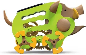 Solar Wild Boar, Solar Powered Energy Kit for Kids, Robotics, Educational STEM Birthday Kits Ages 8 and Up