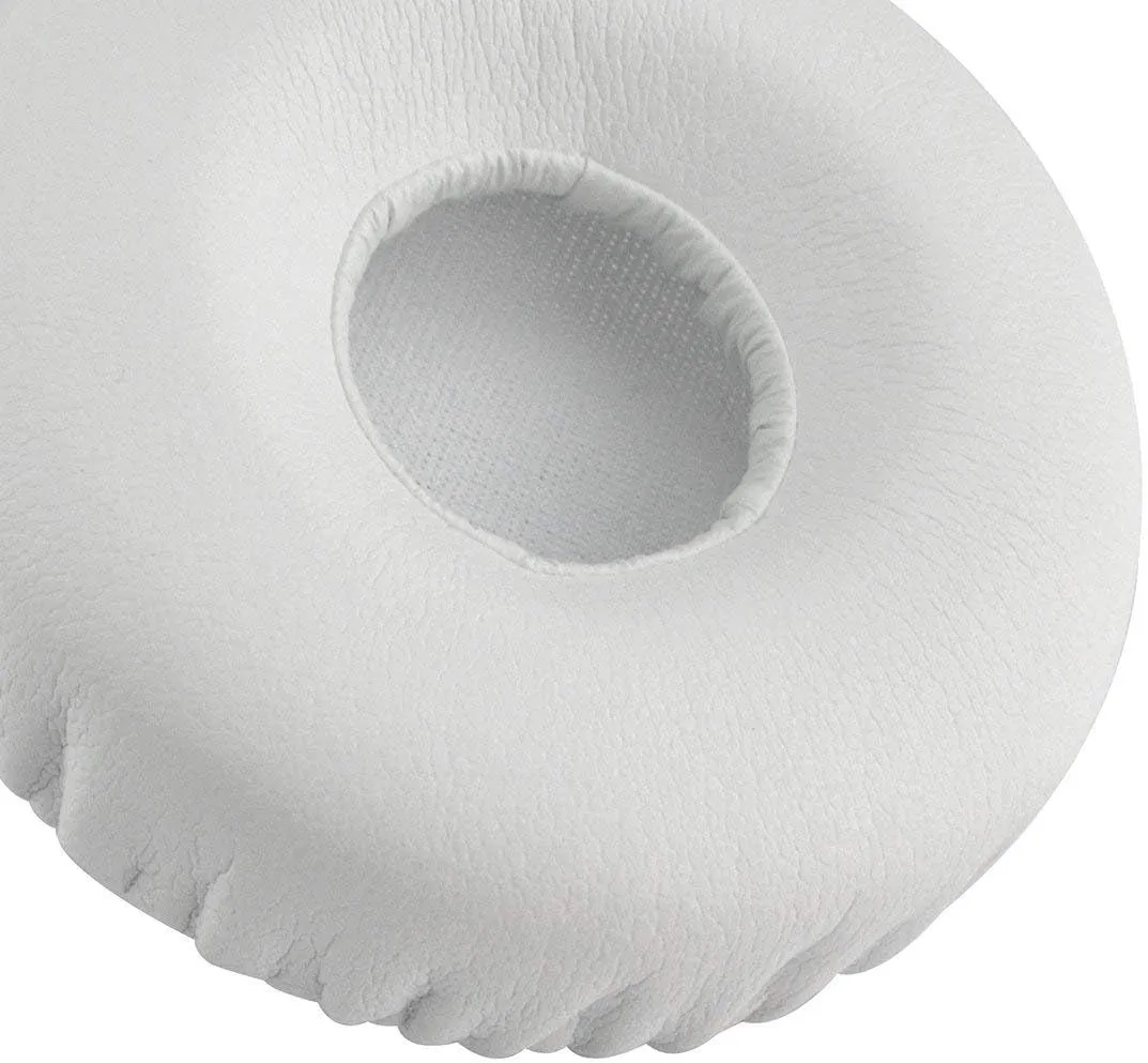Solo Wireless Replacement Earpads Ear Pads Cushions Repair Parts Compatible with Beats by Dr. Dre Solo HD Wireless Headphone (White)