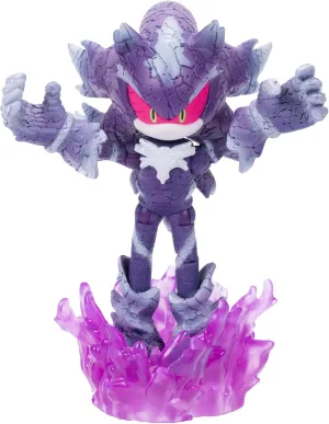 Sonic the Hedgehog 4-inch Mephiles the Dark Action Figure with Purple Mist Base Accessory. Ages 3  (Officially licensed by Sega)