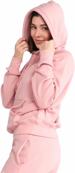 Spark Paws Human Hoodie - Premium Quality, Buttery Soft, Superior Comfort and Fit, Calming Fleece Interior, Suitable for All Styles - Dusty Pink - M