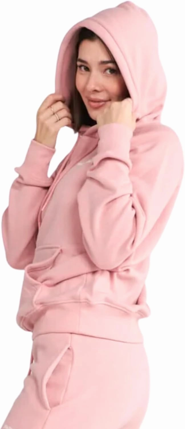 Spark Paws Human Hoodie - Premium Quality, Buttery Soft, Superior Comfort and Fit, Calming Fleece Interior, Suitable for All Styles - Dusty Pink - M