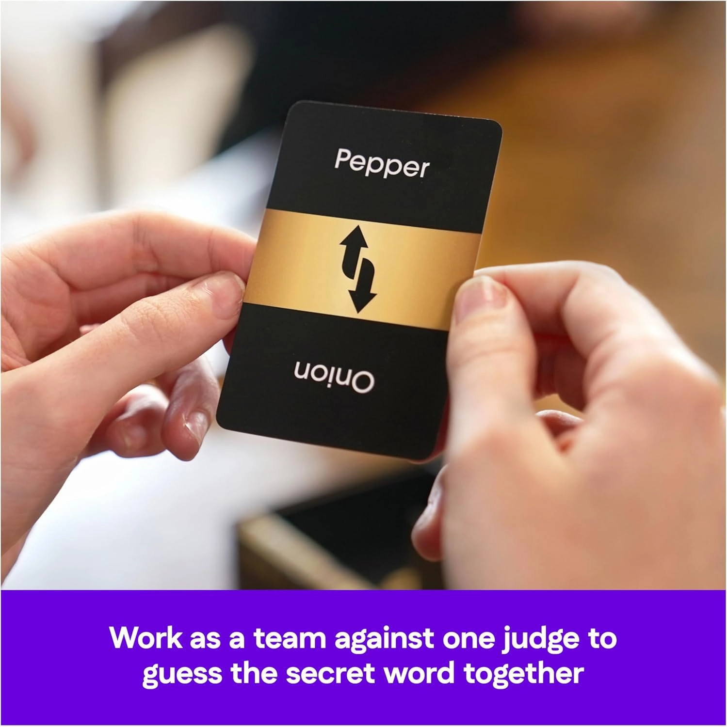Spin Master Games, Hard to Get, Find The Secret Word Clue Card Game with Hilarious & Challenging Prompts, Easy Indoor Activity, for Adults & Teens, 2-10 Players, Ages 14 & Up
