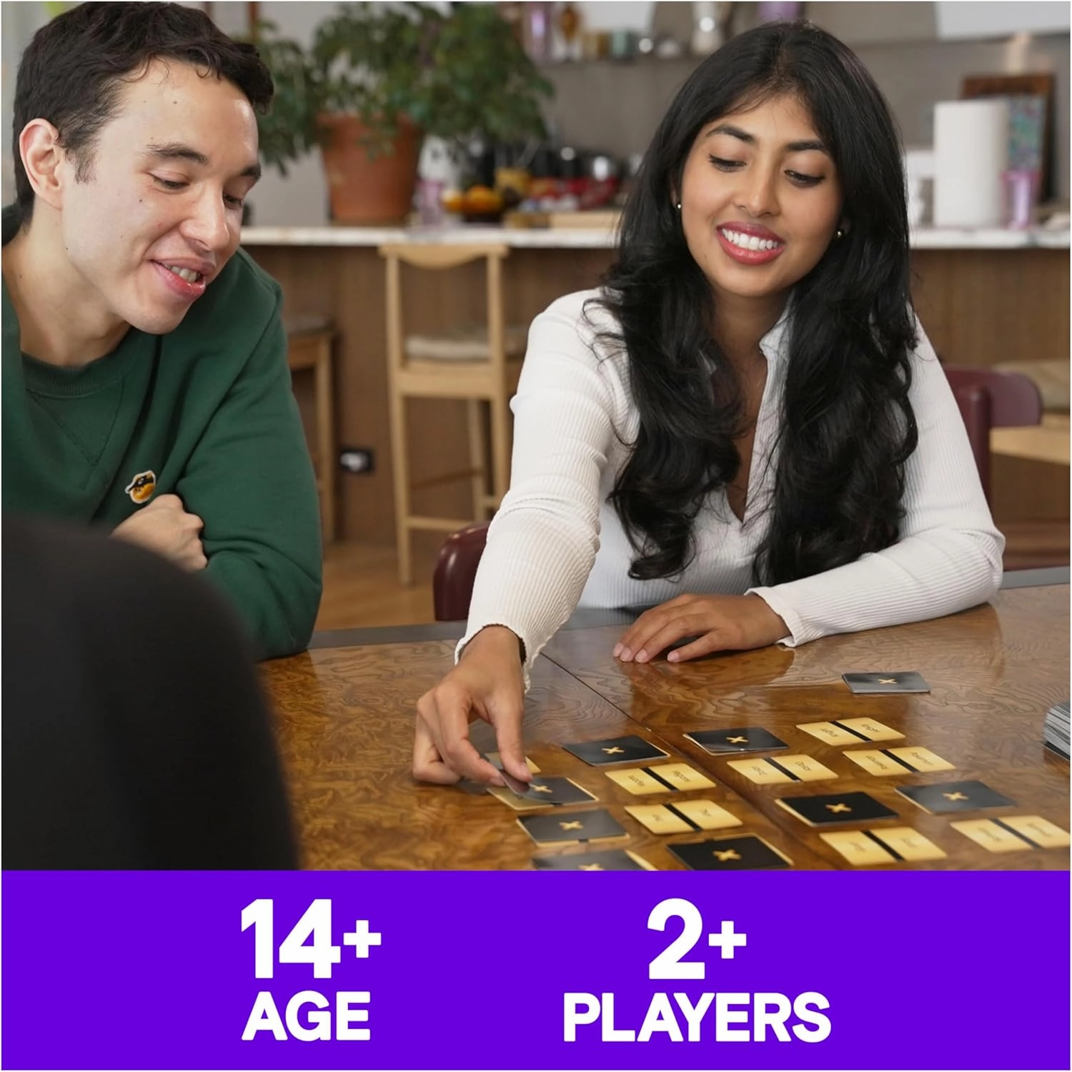 Spin Master Games, Hard to Get, Find The Secret Word Clue Card Game with Hilarious & Challenging Prompts, Easy Indoor Activity, for Adults & Teens, 2-10 Players, Ages 14 & Up