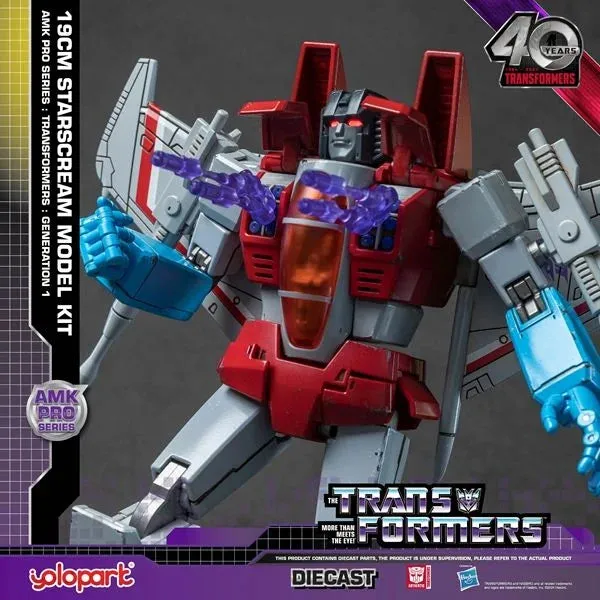 Starscream AMK Pro Series G1 Transformers Action Figure