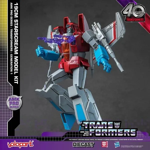 Starscream AMK Pro Series G1 Transformers Action Figure