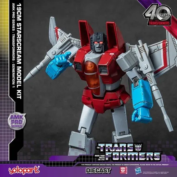 Starscream AMK Pro Series G1 Transformers Action Figure
