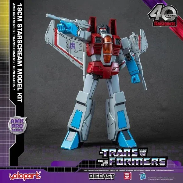 Starscream AMK Pro Series G1 Transformers Action Figure