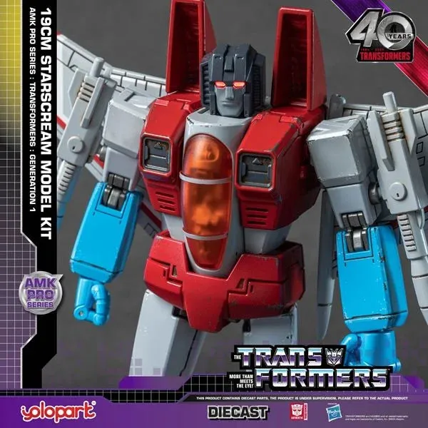 Starscream AMK Pro Series G1 Transformers Action Figure