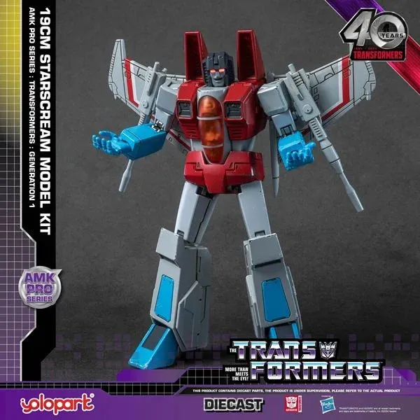Starscream AMK Pro Series G1 Transformers Action Figure