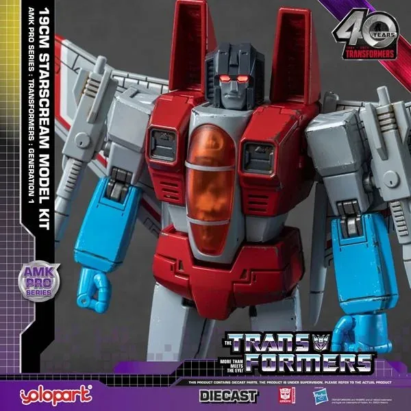 Starscream AMK Pro Series G1 Transformers Action Figure
