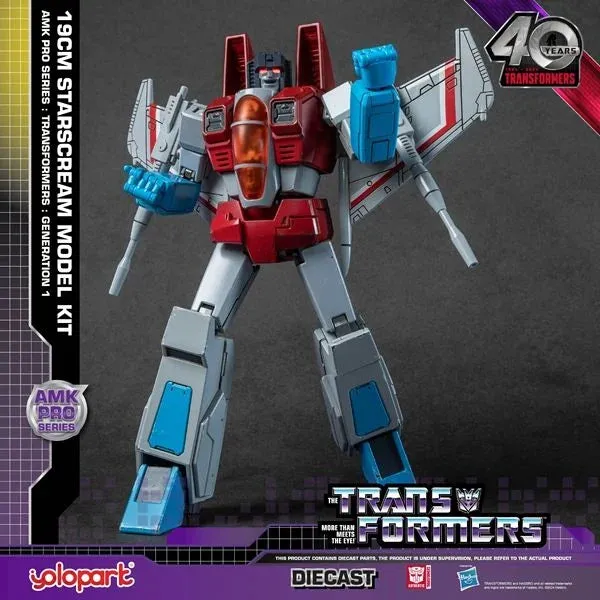 Starscream AMK Pro Series G1 Transformers Action Figure