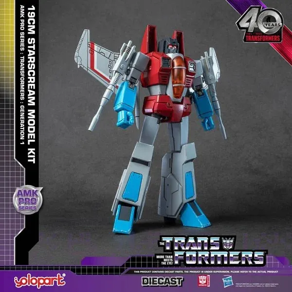 Starscream AMK Pro Series G1 Transformers Action Figure