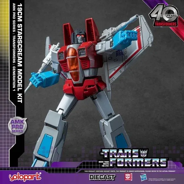 Starscream AMK Pro Series G1 Transformers Action Figure