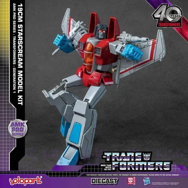 Starscream AMK Pro Series G1 Transformers Action Figure