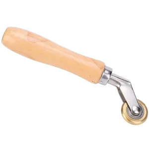 Steel Seam Roller,Tpo Roofing Tools Seam Roller Steel Corner Wallpaper everhard Leister Set Rubber Single ply Rollers Brass Tool roof Silicone for Membrane Penny Flat Flashing pvctpoepdm Wheel