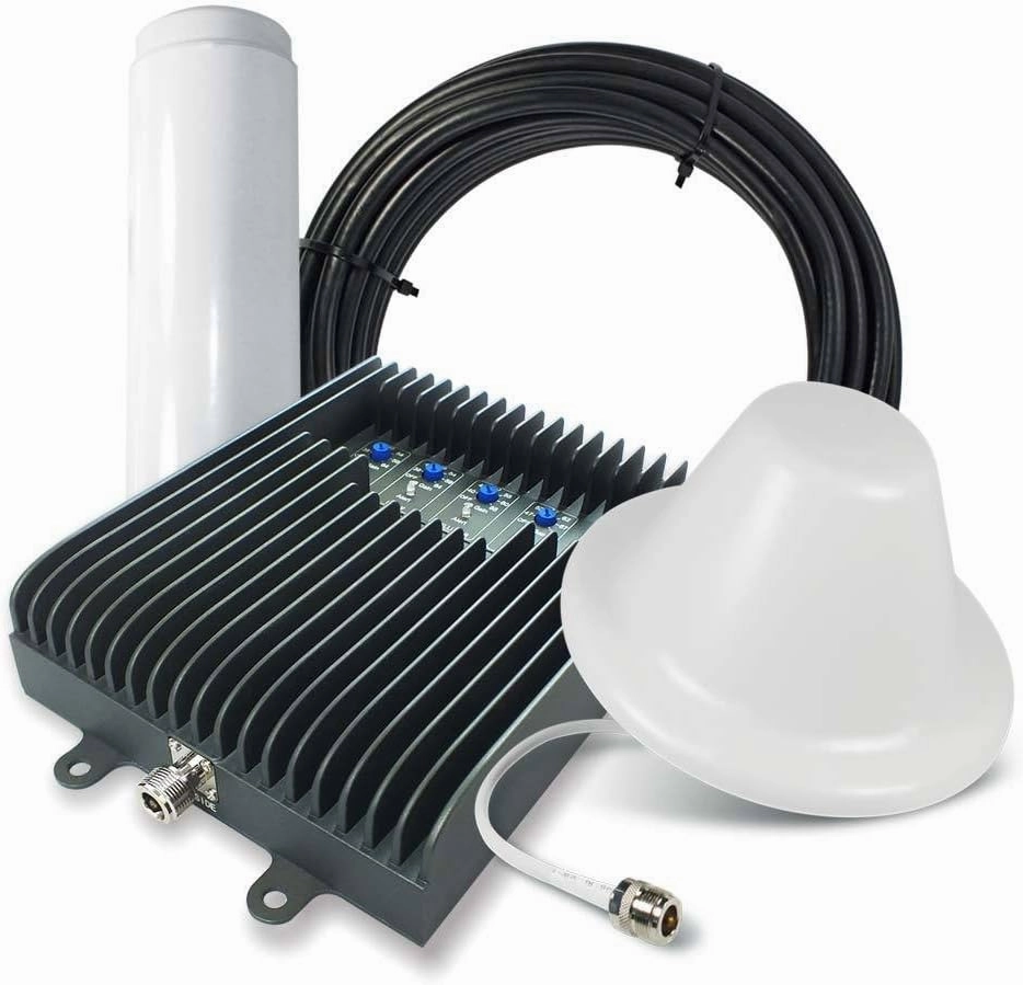 SureCall Fusion5s 2.0 Cell Phone Signal Booster for Home & Office up to 10000 sq ft, Omni Dome Antennas, Multi-User 4G/5G Boosts Verizon, AT&T, Sprint, T-Mobile, FCC Approved, USA Company