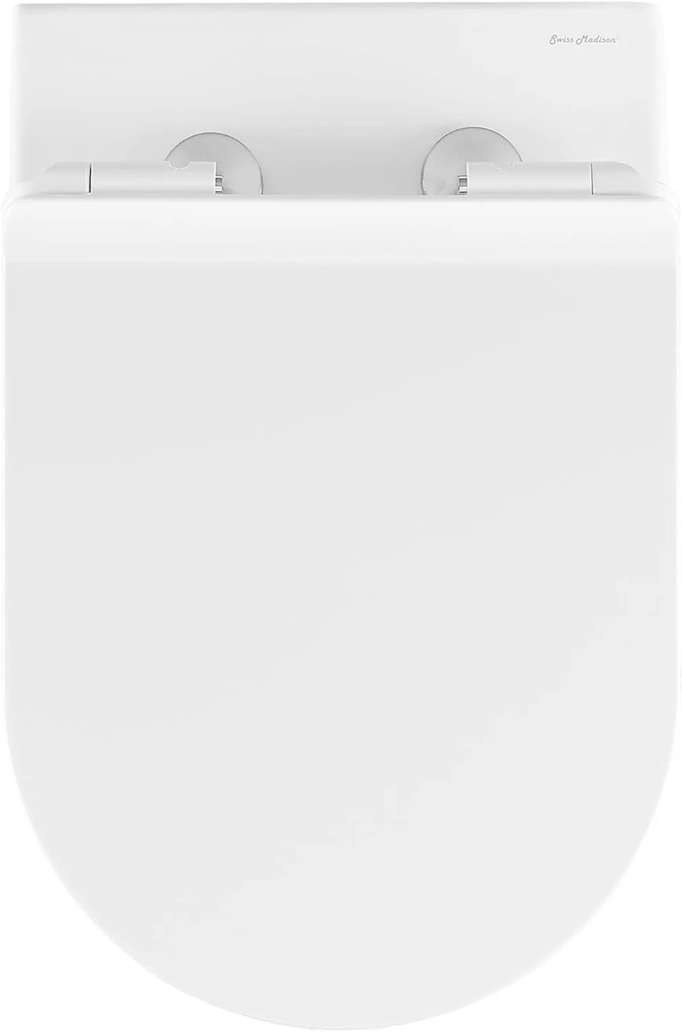 Swiss Madison Well Made Forever SM-WT449 St. Tropez Wall Hung Toilet, Glossy White