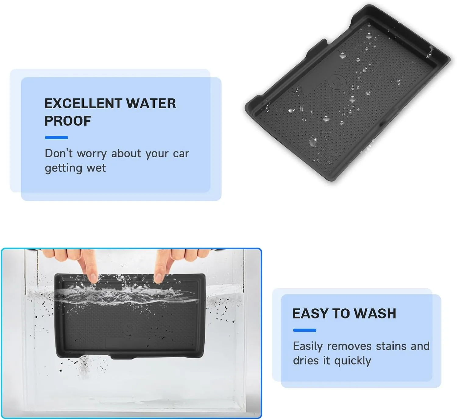 SXCY for 2024 2025 Buick Envision Center Console Inserts Liner 2024 2025 Envision Anti-dust Mats for 2024 Buick Envision Wireless Charging Mats Inserts Liner Waterproof Mats 2025 Envision Accessories