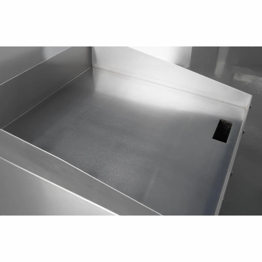 Synergy GRID900E-SCH Electric Griddle with Smooth Chrome Top & Garnish Rail