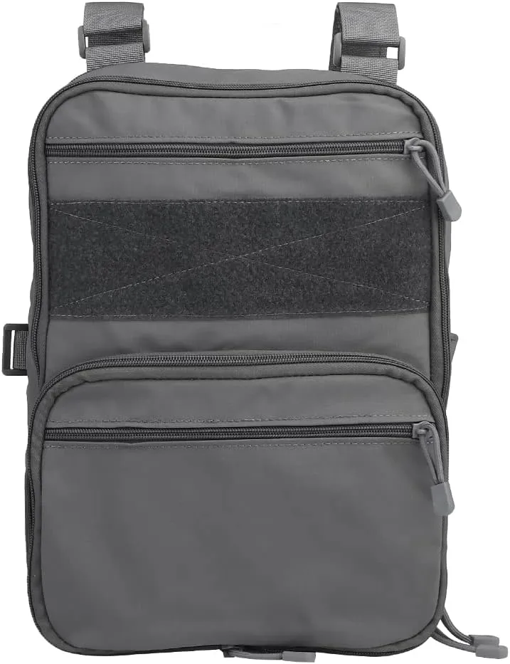 Tactical MOLLE Flatpack D3 Backpack Expansible Hydration Carrier Softback for Chest Rig Airsoft Vest