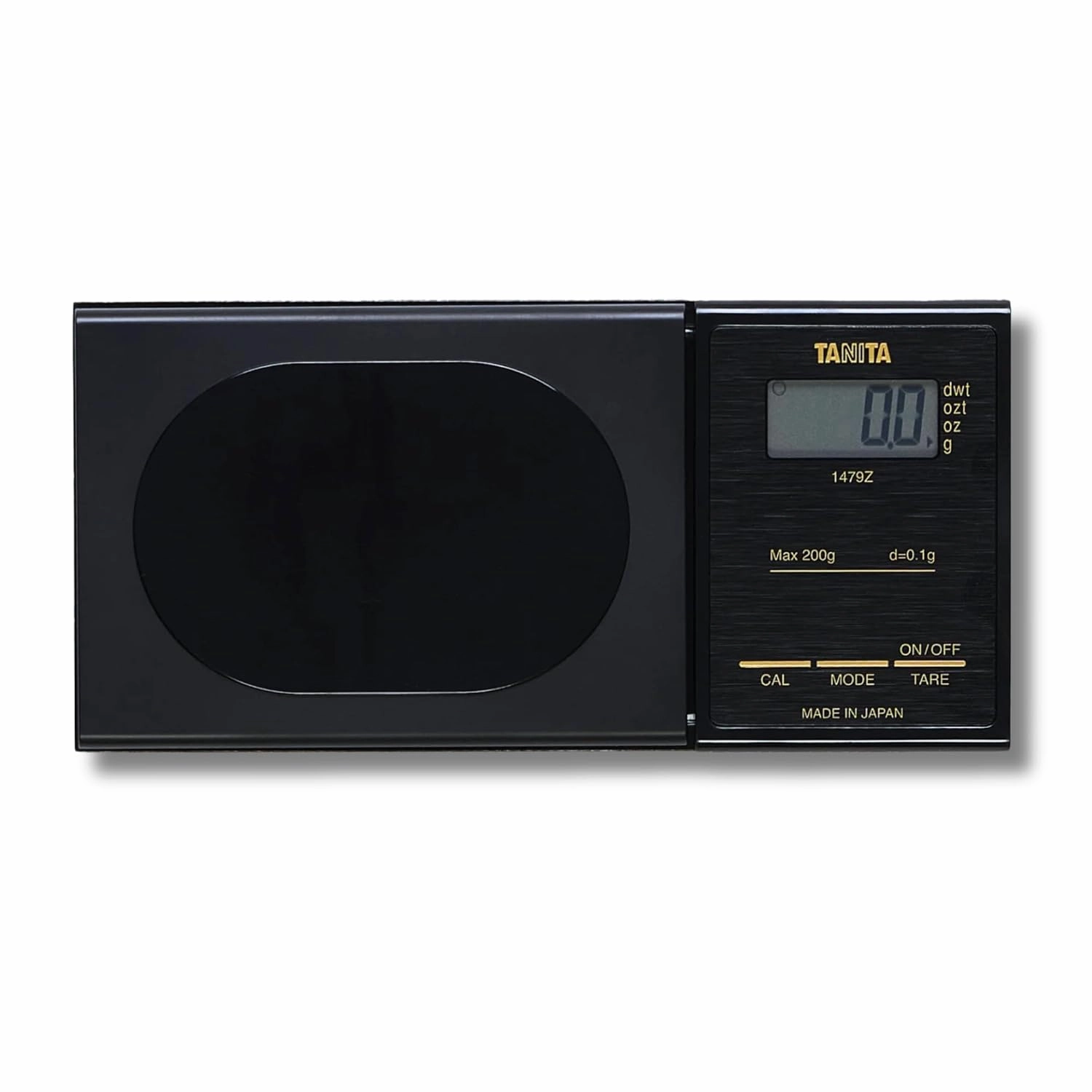 TANITA 1479Z Digital Milligram Scale – Japan Technology Accurate Pocket Jewelry Gram Scale with Smart Features for Cooking, Baking, Coffee, Espresso, Gold Testing, Nutritional Calculator, and Travel