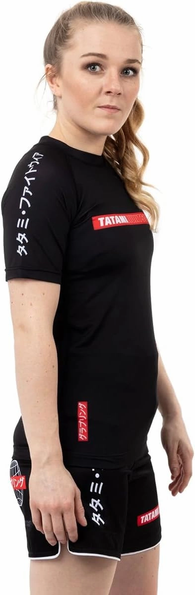 Tatami Fightwear Women's Global Short Sleeve Rashguard - Black