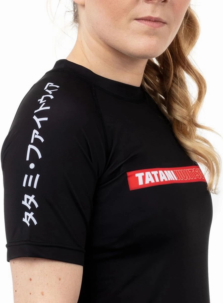 Tatami Fightwear Women's Global Short Sleeve Rashguard - Black