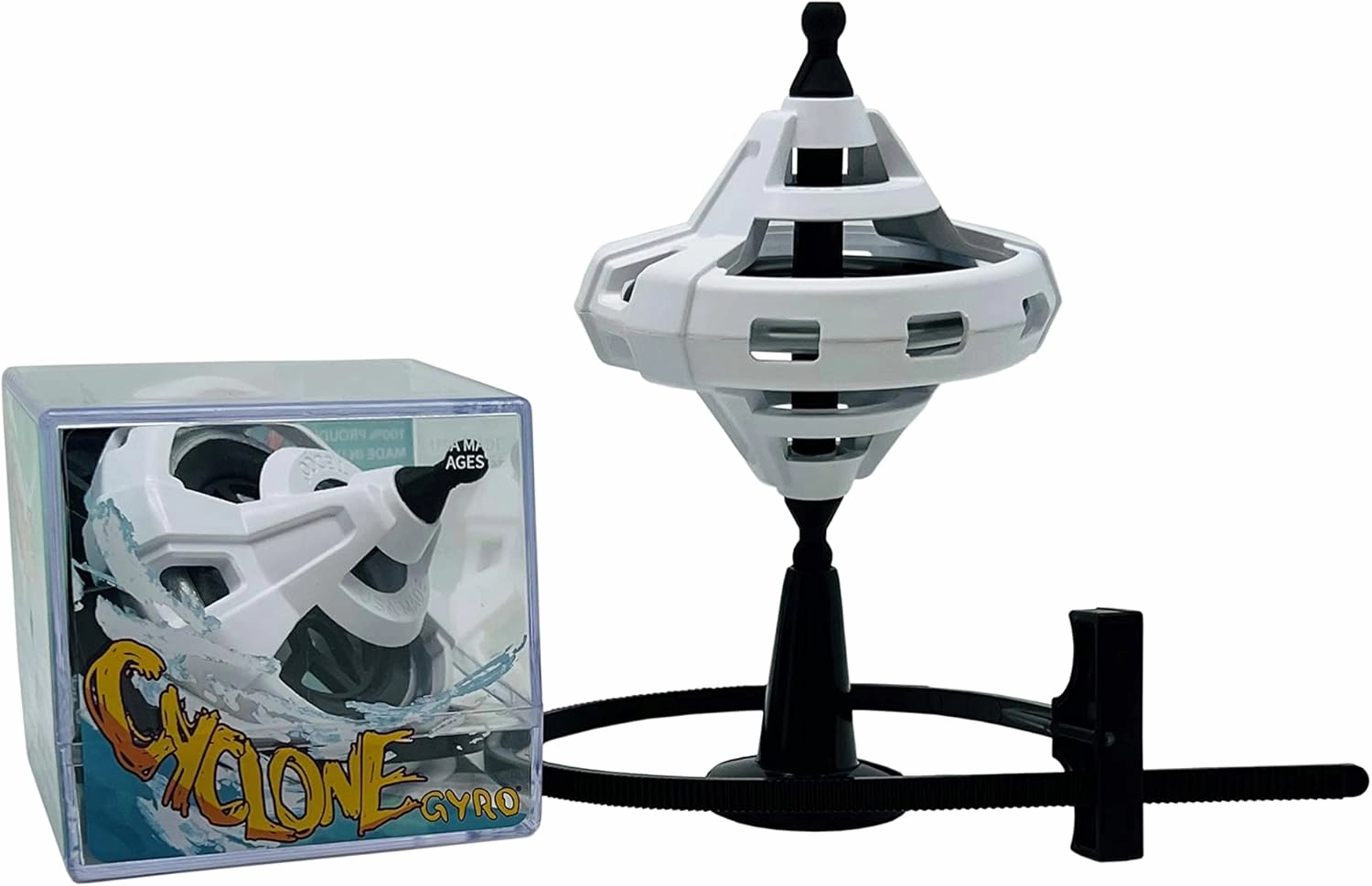 TEDCO's Cyclone Gyro The Amazing Physics Toy Colors May Vary