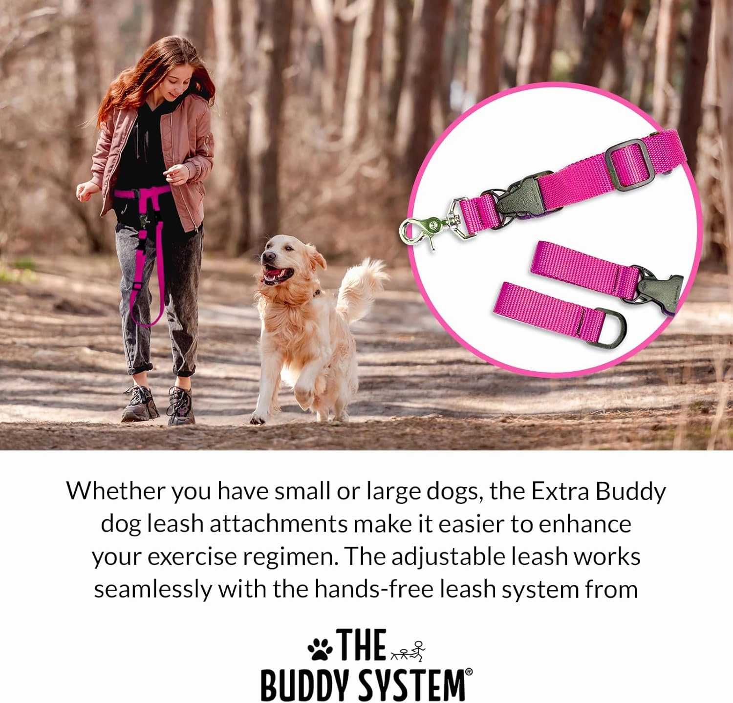 The Buddy System Extra Buddy Regular Pink
