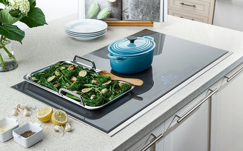 Thermador CIT367XMS 36-Inch Masterpiece® Liberty® Induction Cooktop, Silver Mirrored, Framed