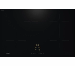 TieDex UK MIELE KM7373FL 80 cm Electric Induction Smart Hob - Black