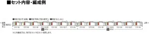 TOMYTEC 98756 N Gauge JR 185 Series 200 Series Express 185 Set Train